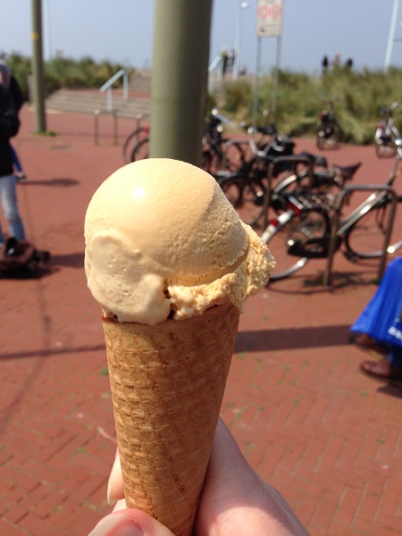 Mokka ice cream from HTM The Hague